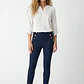Blusa Strass Mujer Manga 3/4 Blanco - Miniatura 4