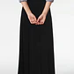 Pantalón Maxi Wide Leg Mujer Negro - Miniatura 2