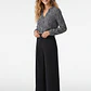 Pantalón Maxi Wide Leg Mujer Negro - Miniatura 3