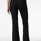 Calza Rib Flare Mujer Negro - Miniatura 2
