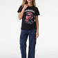 Polera Metal Mujer Negro - Miniatura 4