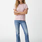 Polera Perlas Mujer Rosado - Miniatura 4