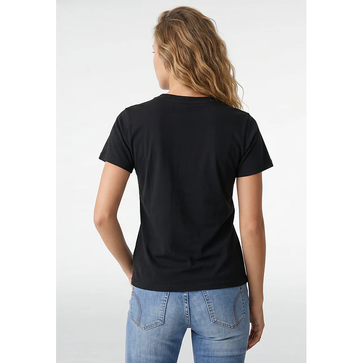 Polera Perlas Mujer Negro 3