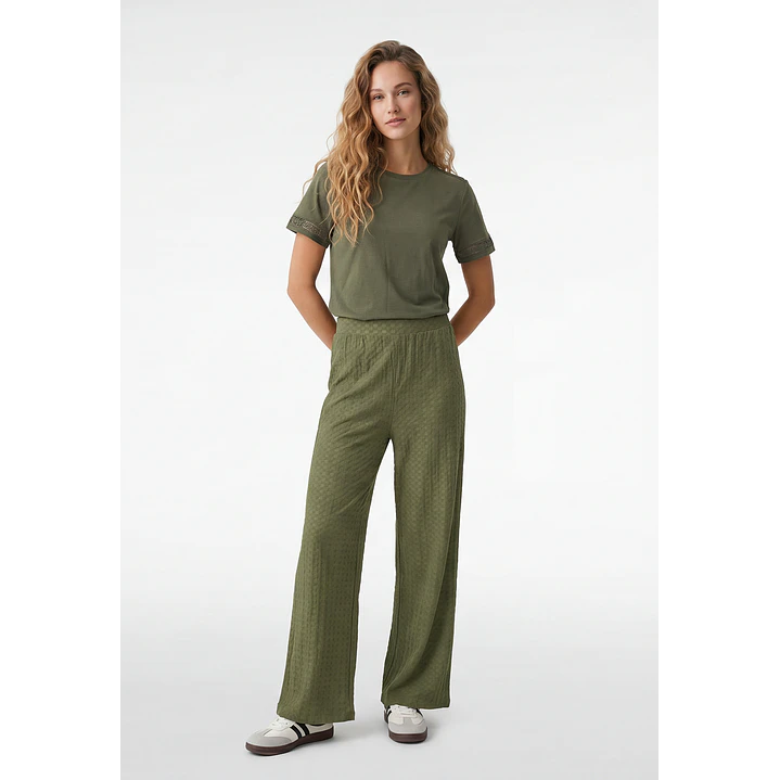 Pantalón Bambu Mujer Verde 4