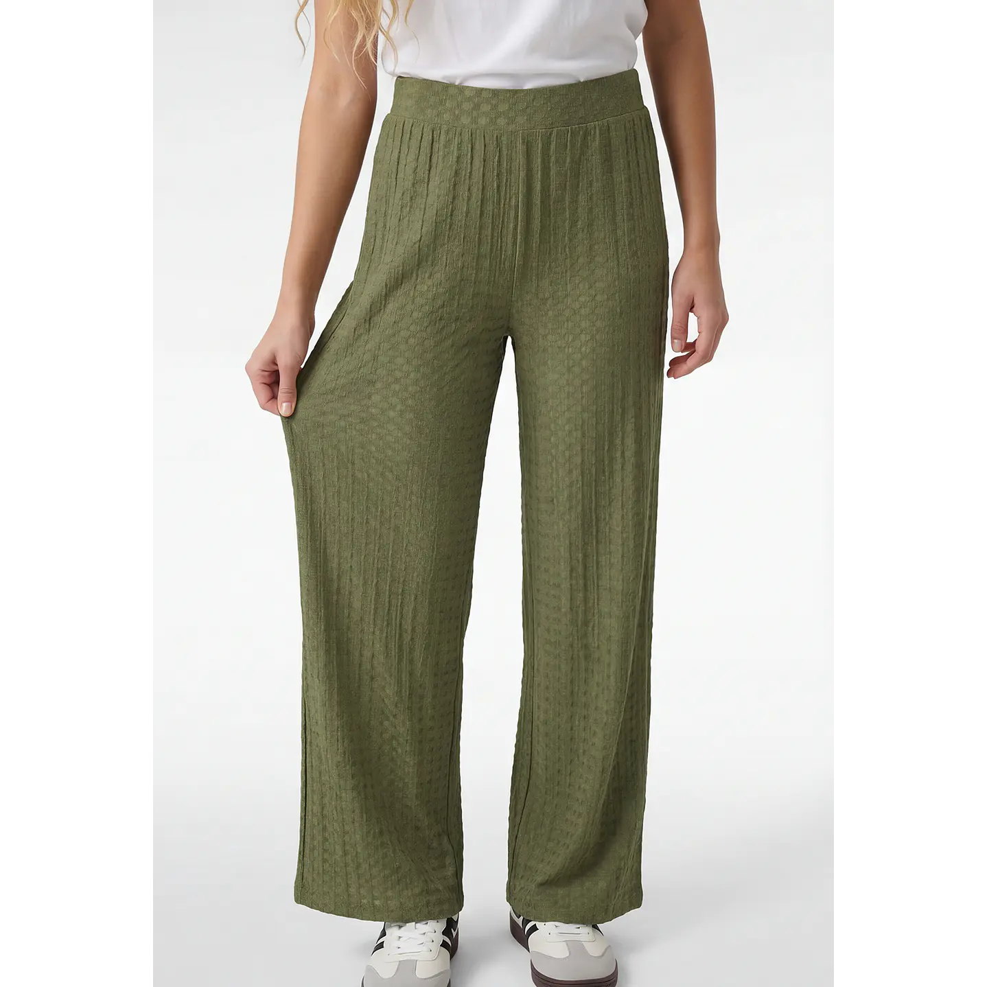 Pantalón Bambu Mujer Verde 1