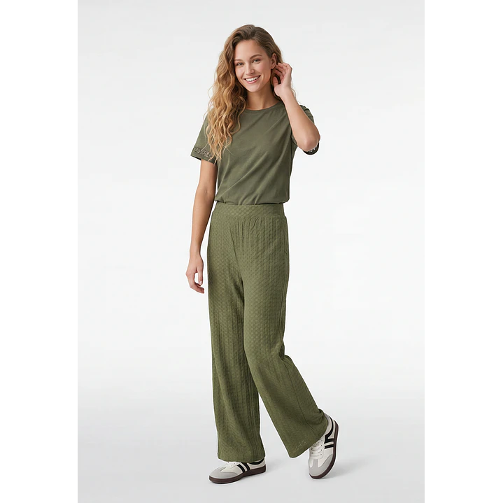 Pantalón Bambu Mujer Verde 3