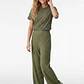 Pantalón Bambu Mujer Verde - Miniatura 3