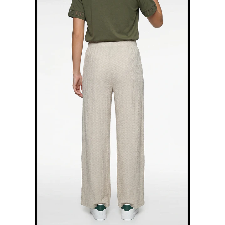 Pantalón Bambu Mujer Beige 2