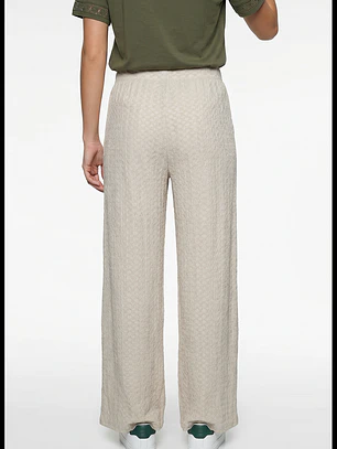 Pantalón Bambu Mujer Beige