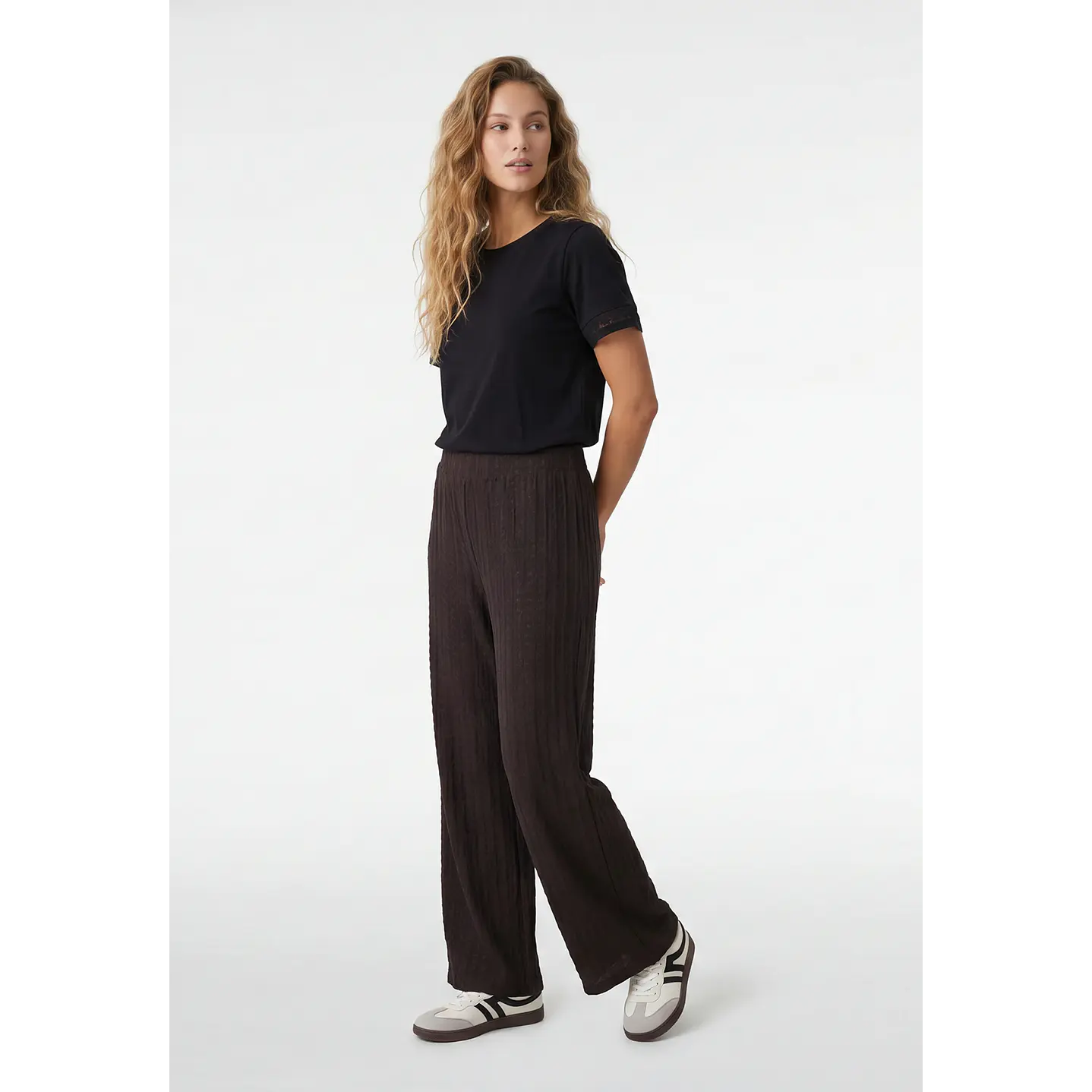 Pantalón Bambu Mujer Café 3