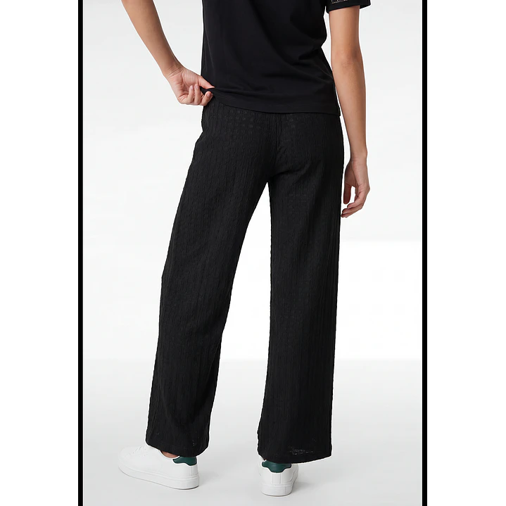 Pantalón Bambu Mujer Negro 2