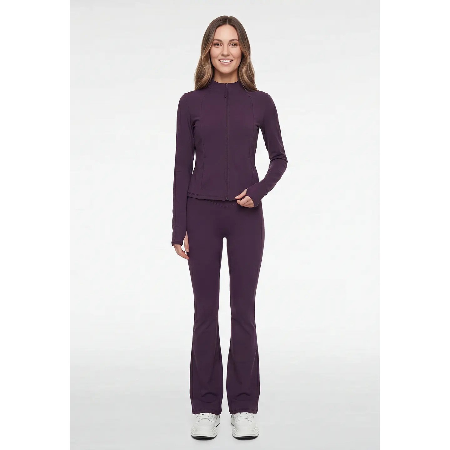 Calza Active Flare Mujer Morado 3