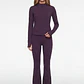 Calza Active Flare Mujer Morado - Miniatura 3