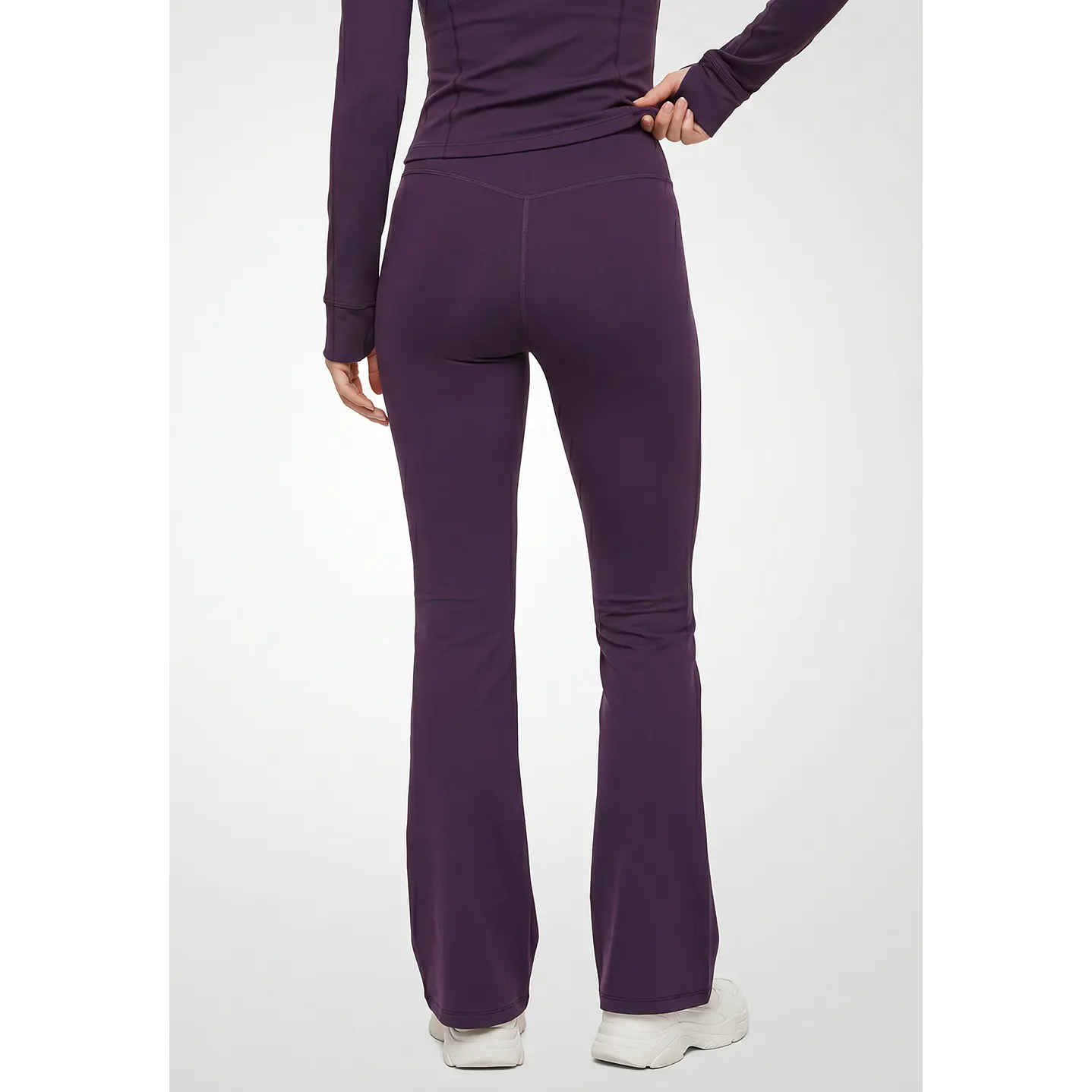 Calza Active Flare Mujer Morado 2