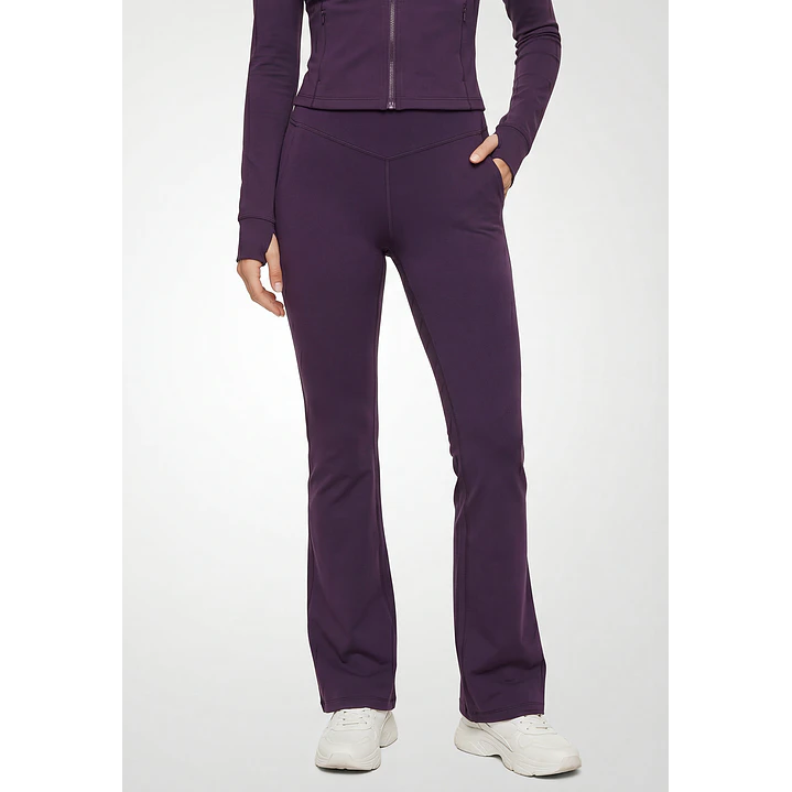 Calza Active Flare Mujer Morado 1