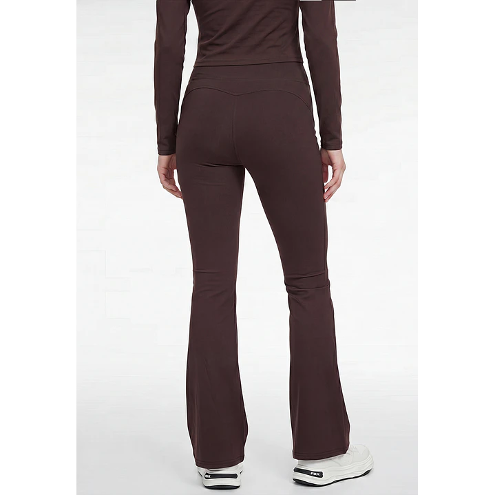 Calza Active Flare Mujer Café 2