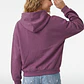 Polerón Flor Mujer Morado - Miniatura 3