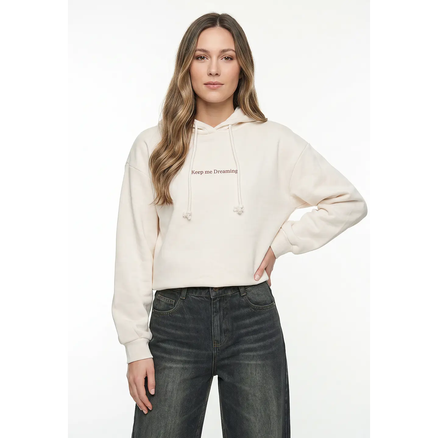 Polerón Angeles Mujer Crudo 4