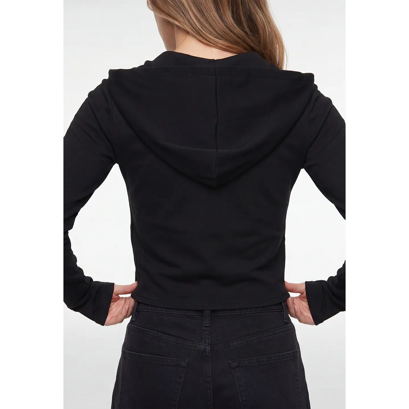 Polerón Soft Mujer Negro 3
