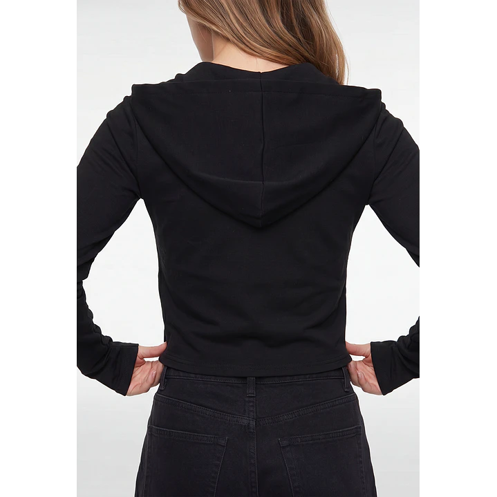 Polerón Soft Mujer Negro 3