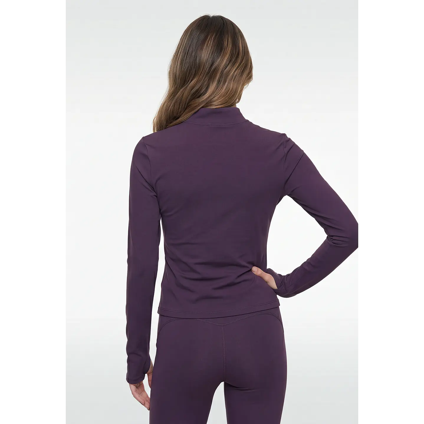 Polerón Active Mujer Morado 4