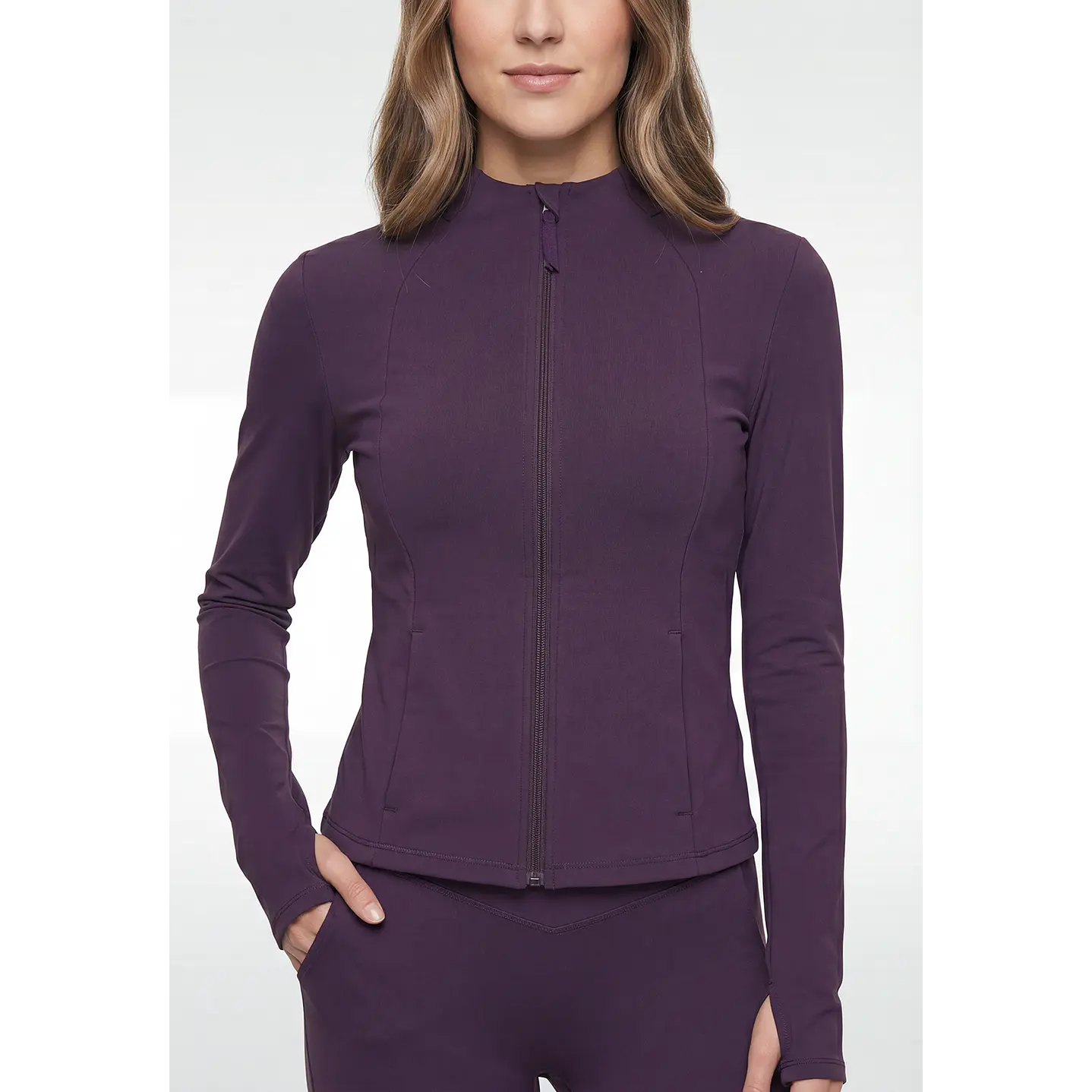 Polerón Active Mujer Morado 2