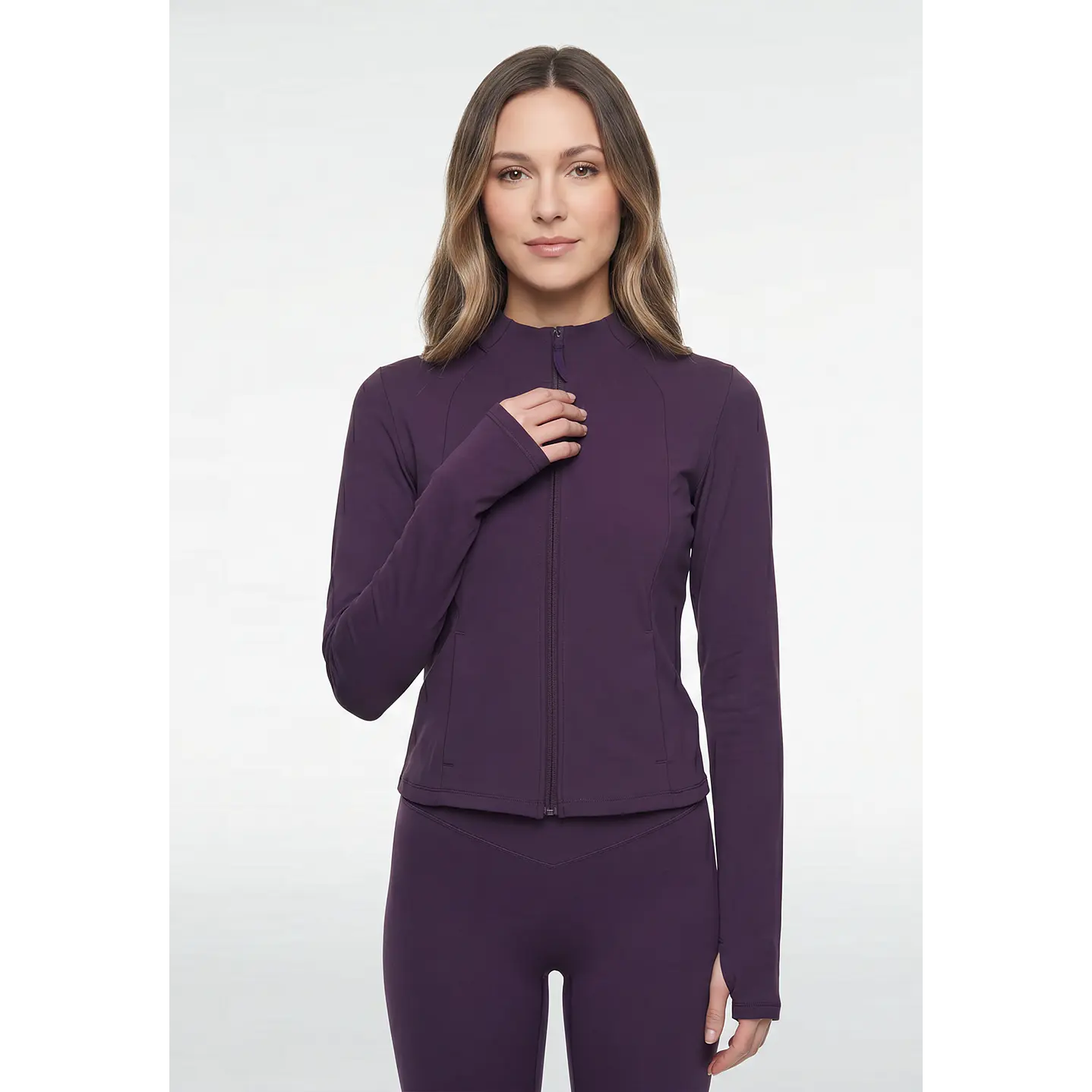 Polerón Active Mujer Morado 1