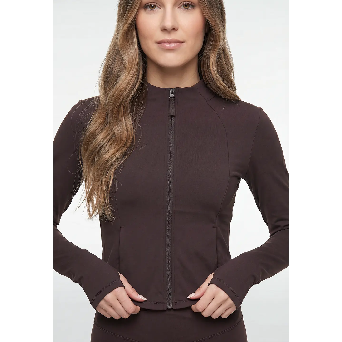 Polerón Active Mujer Café 2