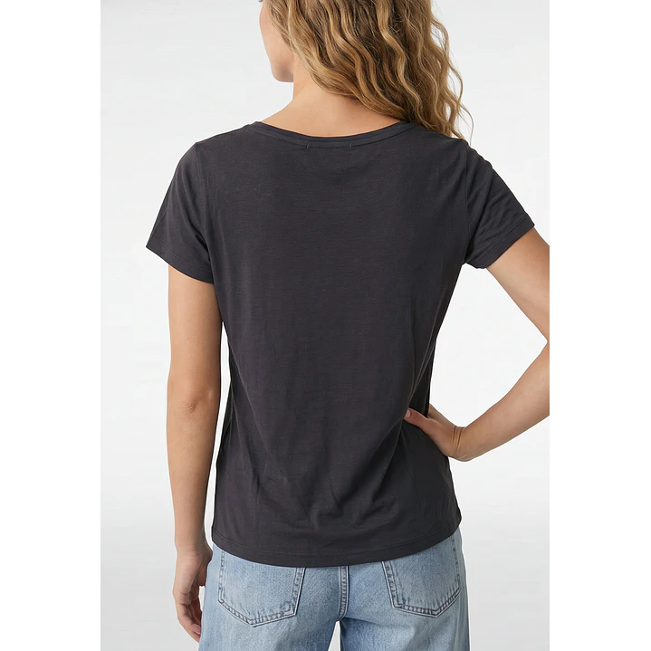 Polera Estampado Mujer Gris 3