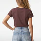 Polera Estampado Mujer Café - Miniatura 3