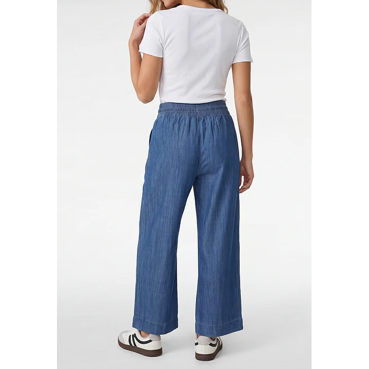 Jeans Tencel Elasticado Mujer Azul 2