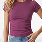 Polera Abertura Costado Mujer Violeta - Miniatura 2