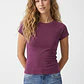 Polera Abertura Costado Mujer Violeta - Miniatura 1