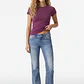 Polera Abertura Costado Mujer Violeta - Miniatura 4