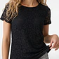 Polera Encaje Mujer Negro - Miniatura 2