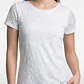 Polera Encaje Mujer Crudo - Miniatura 2