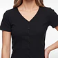 Polera Botones Mujer Negro - Miniatura 2