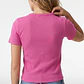 Polera Botones Mujer Fucsia - Miniatura 3