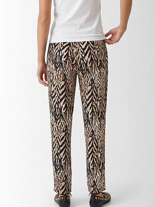 Pantalón Bamboo Mujer Beige