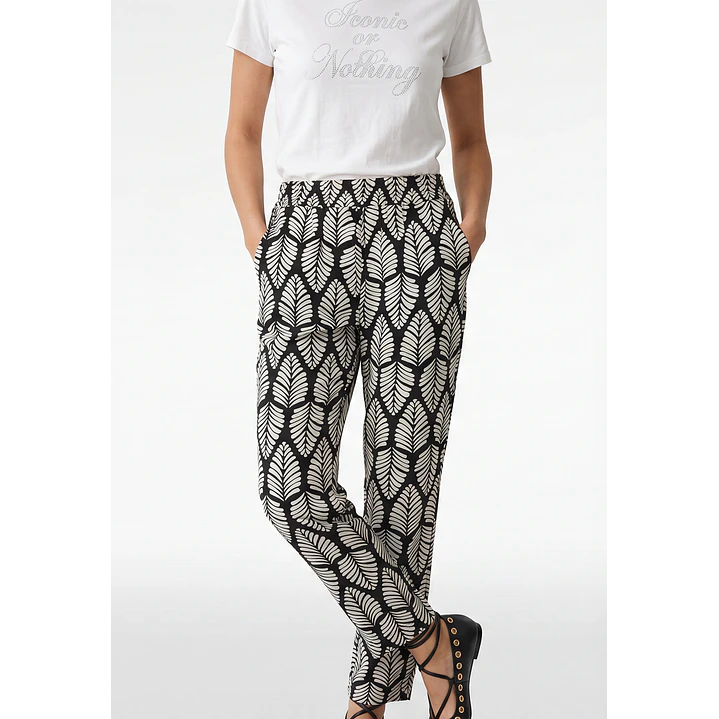 Pantalón Bamboo Mujer Negro 1