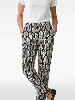 Pantalón Bamboo Mujer Negro