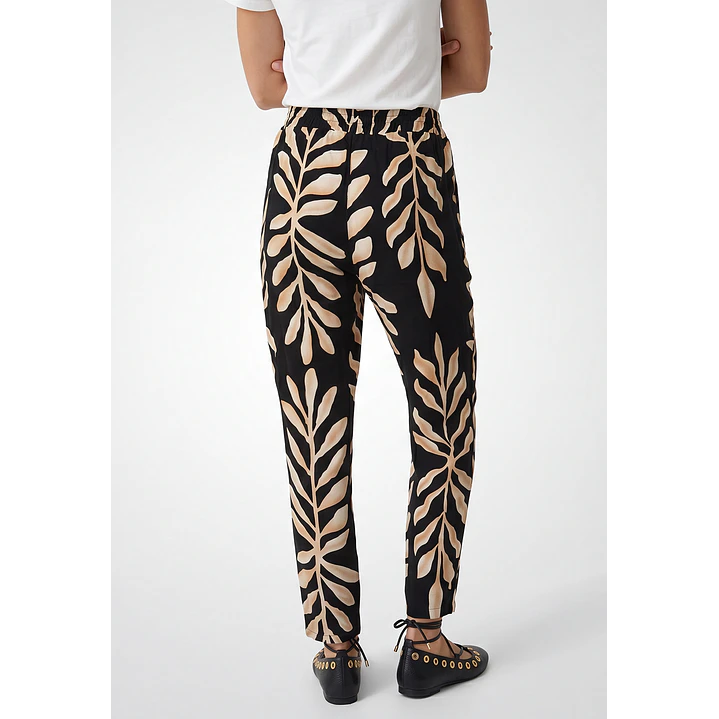Pantalón Bamboo Mujer Negro 2