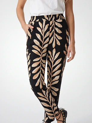 Pantalón Bamboo Mujer Negro
