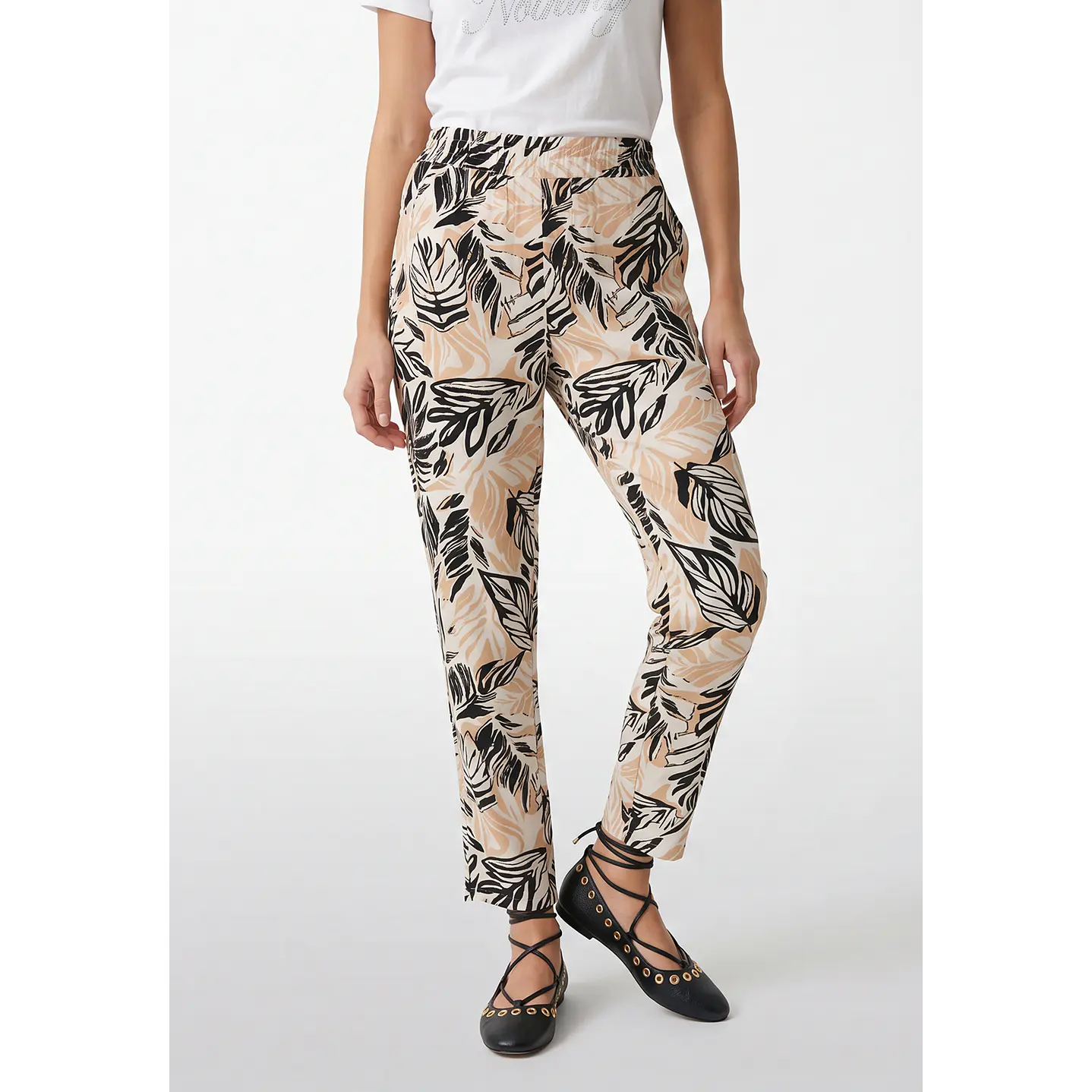 Pantalón Bamboo Mujer Crudo 1