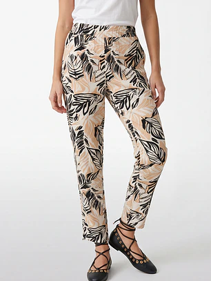 Pantalón Bamboo Mujer Crudo