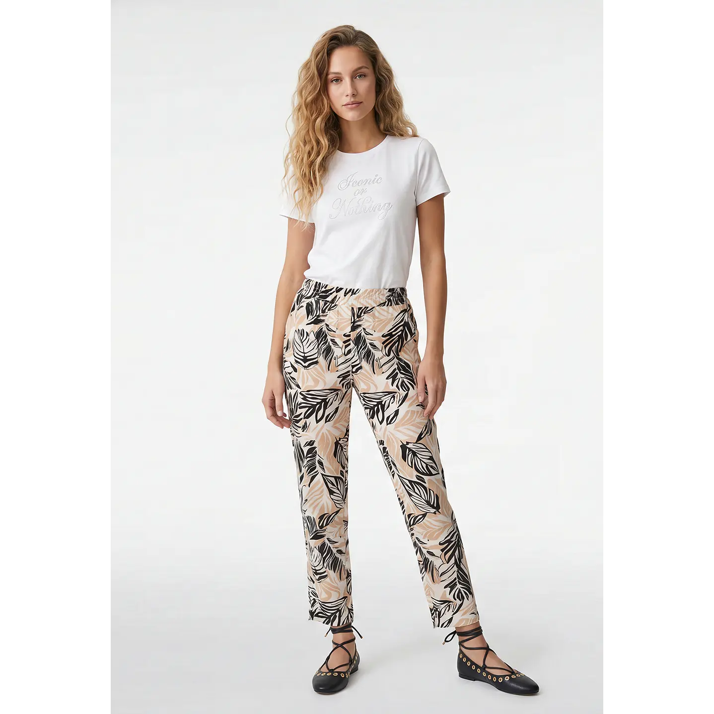 Pantalón Bamboo Mujer Crudo 3