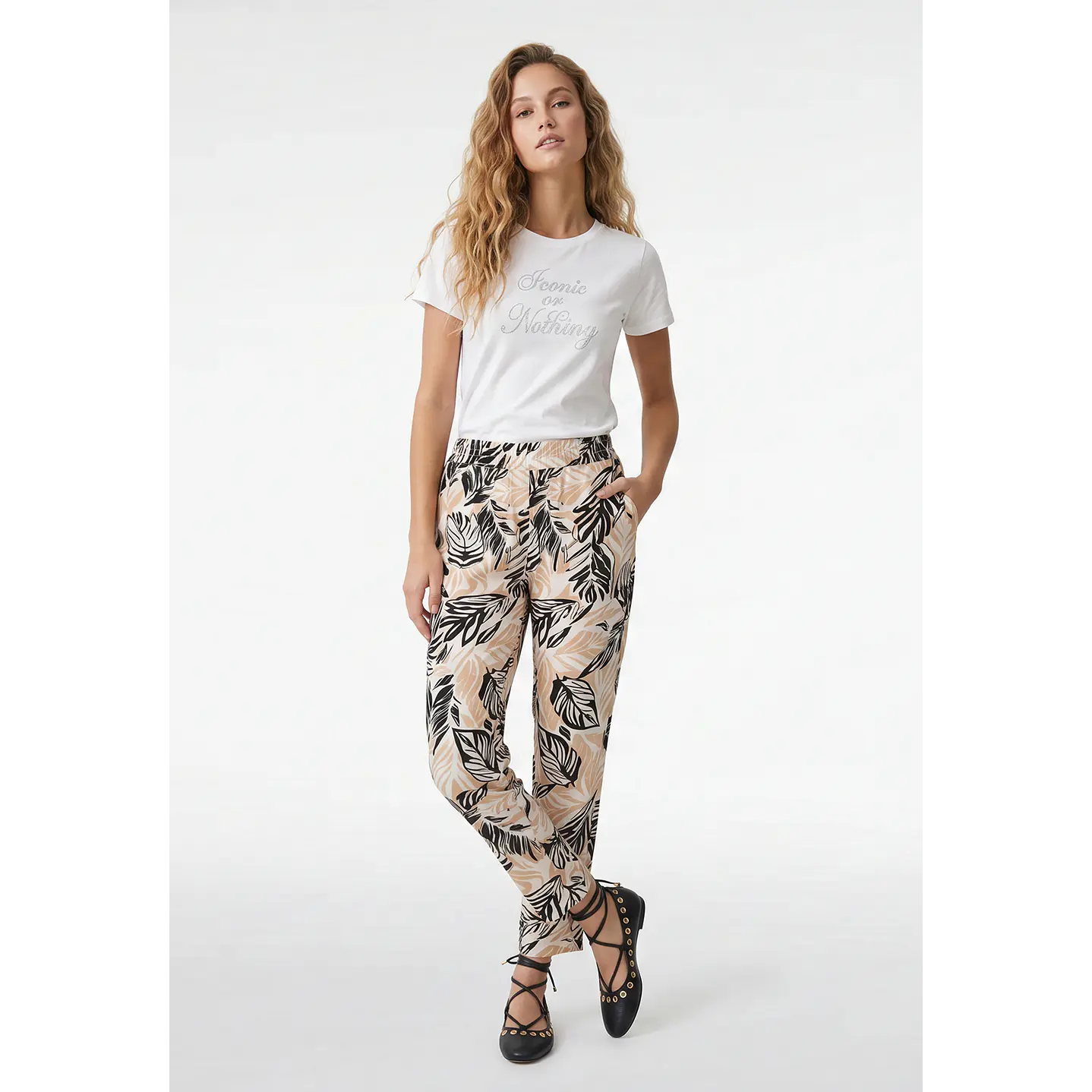 Pantalón Bamboo Mujer Crudo 4