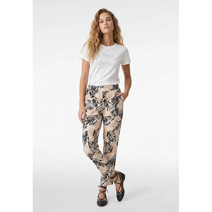 Pantalón Bamboo Mujer Crudo 4