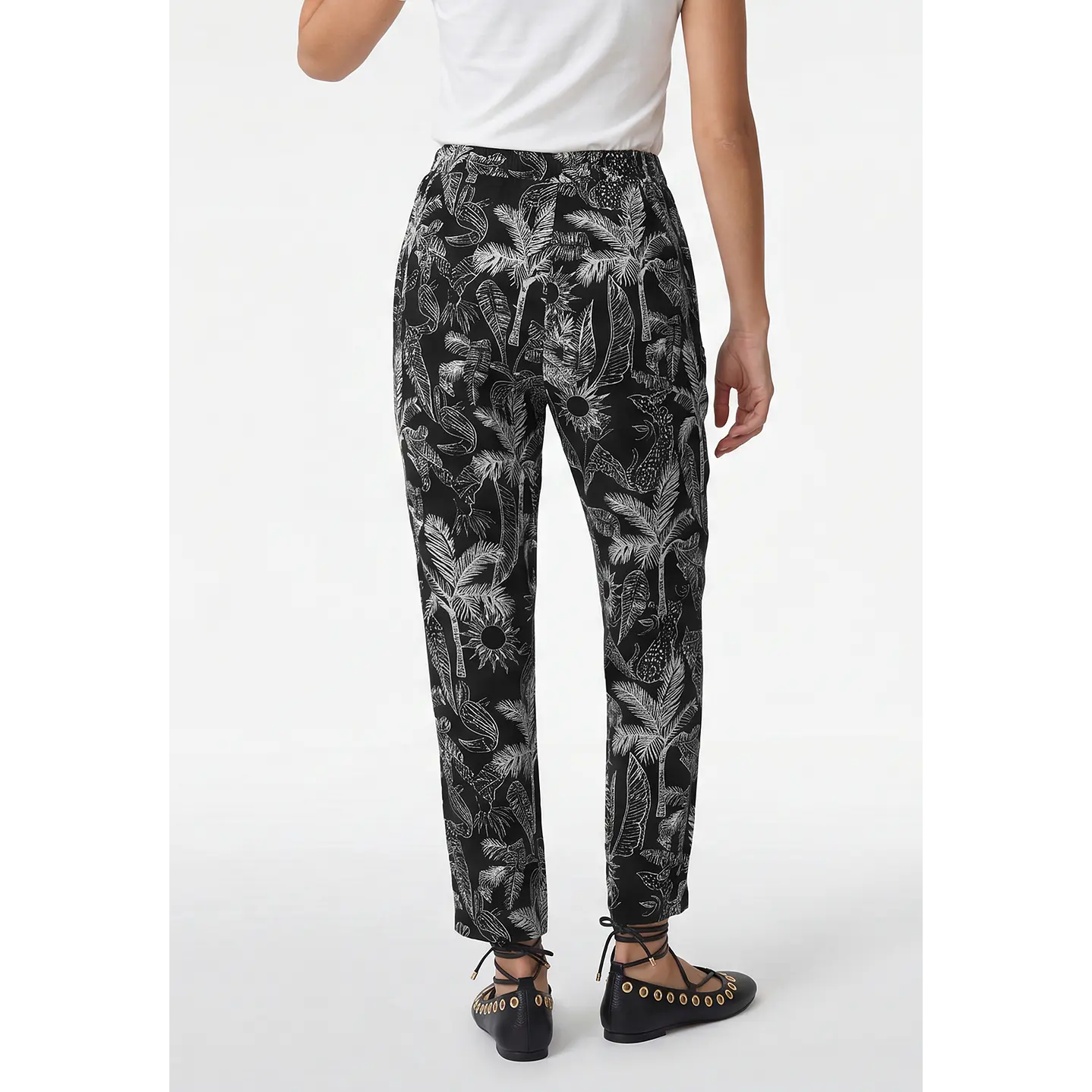 Pantalón Bamboo Mujer Negro 2
