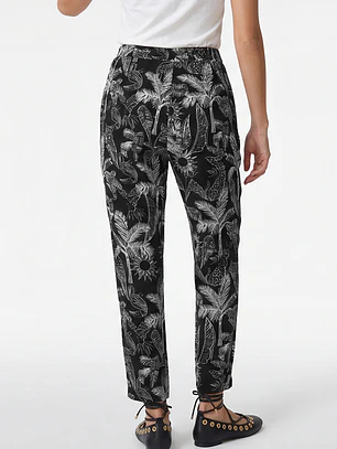 Pantalón Bamboo Mujer Negro
